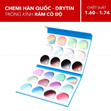 Tròng Kính Râm Cận Chemi DryTin